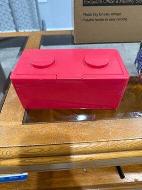 Vintage Chubs Baby Wipes Stackable Red Storage Containers Single Chubs Block